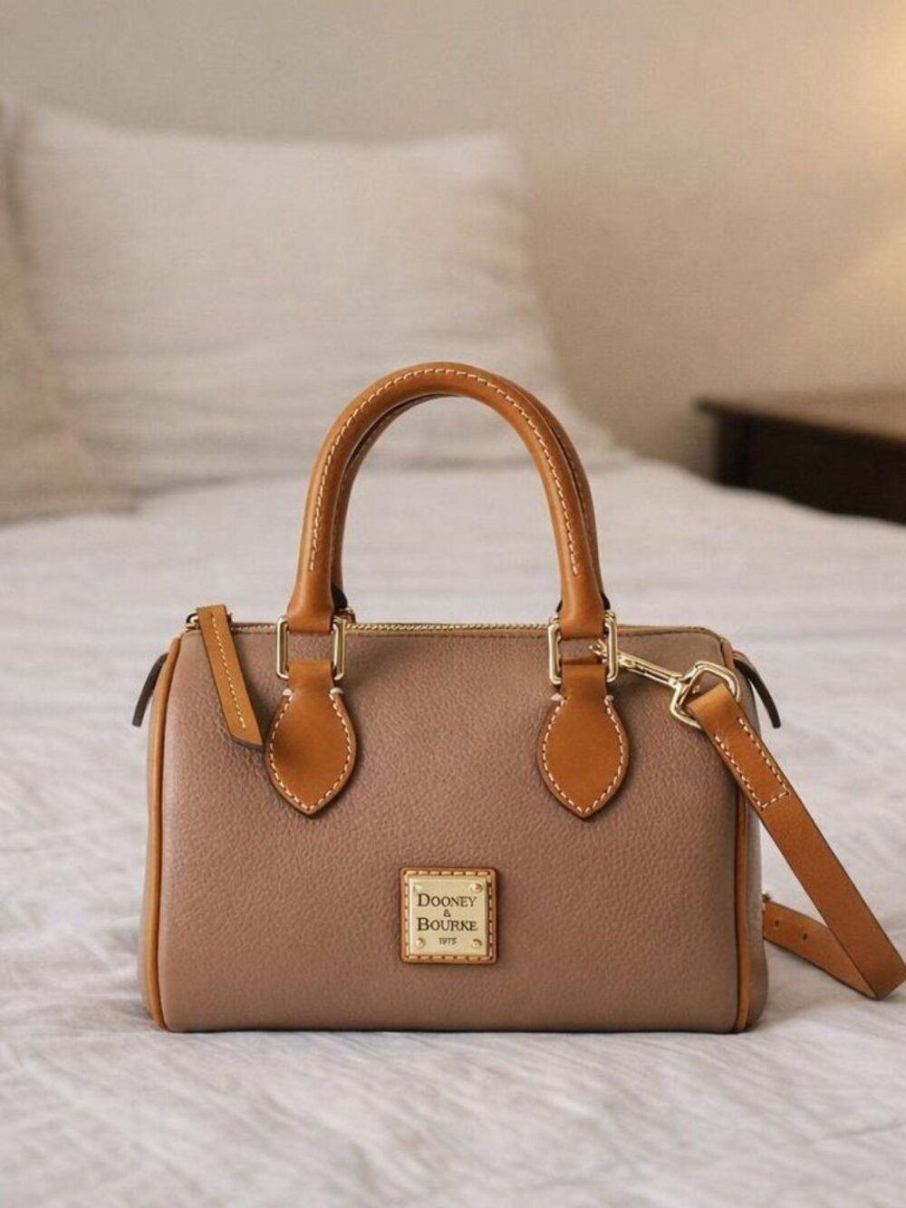 Sorrento Barrel Satchel 20
